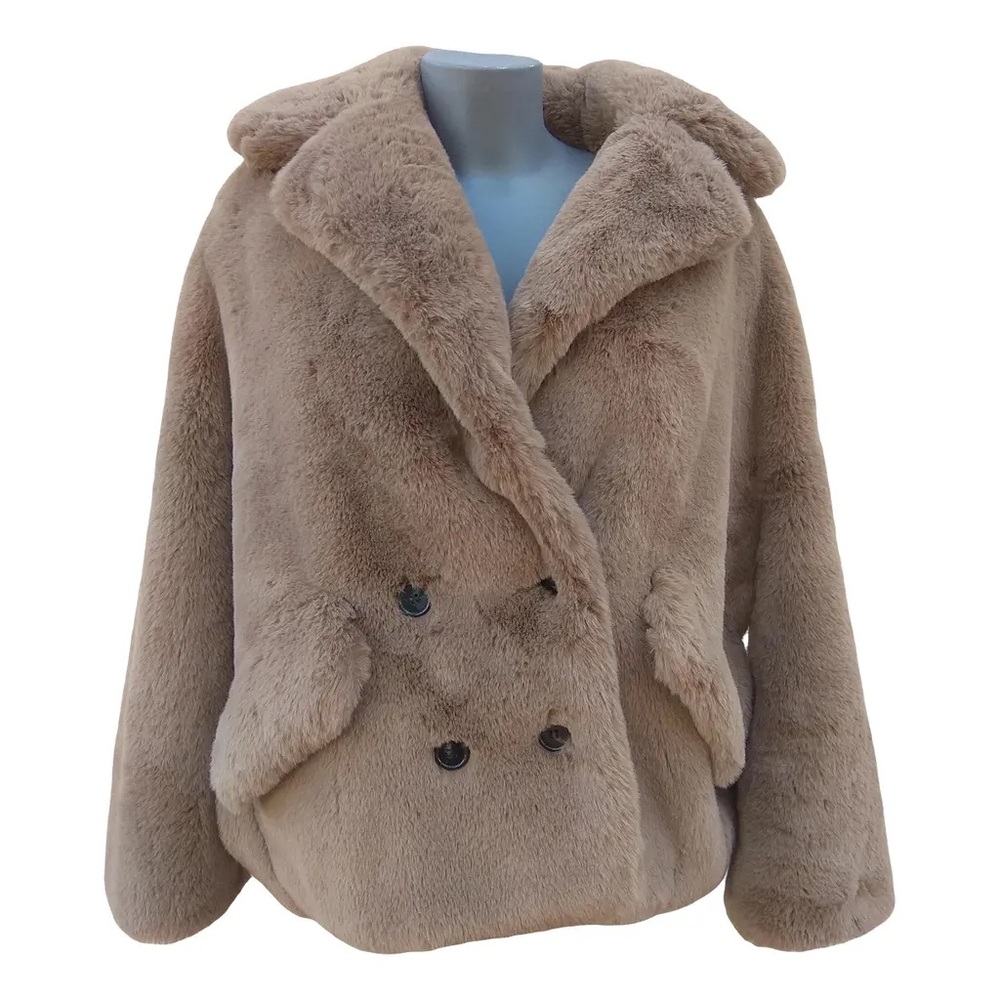 The Kooples Faux Fur Coat